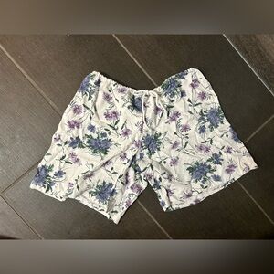 Vintage 90’s, Cristin Steven’s, Floral, drawstring Waist, Women's Shorts
